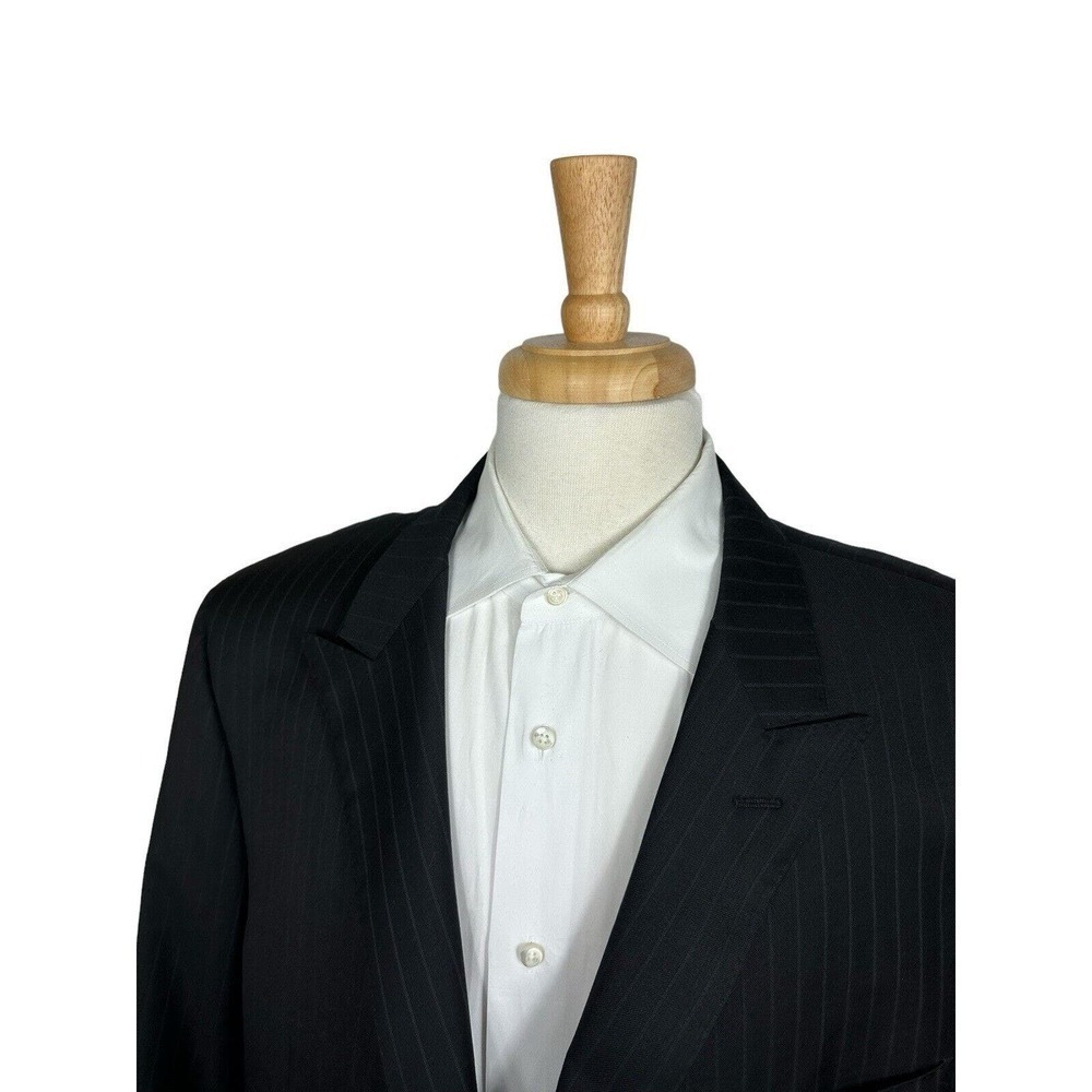 Hickey‎ Freeman Beacon Zegna Micronosphere Wool Mens Suit Size 50R 46X27 - Picture 2 of 10